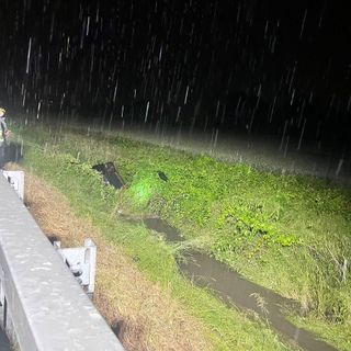 Auto esce fuori strada e si ribalta in una scarpata tra Caselle e Borgaro