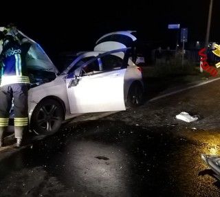 Schianto nella notte sulla Torino-Savona a Rio Ghidone: due le vetture coinvolte