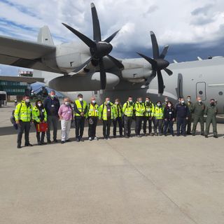 Addetti sanitari in partenza da Torino Caselle
