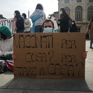 La protesta degli infermieri