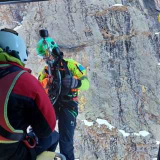 intervento soccorso alpino a valdieri