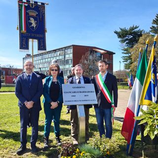 Al Lingotto intitolato un giardino a Giancarlo Barbadoro
