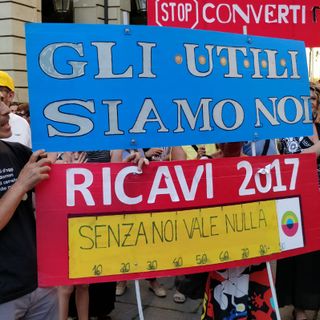Italiaonline, Di Maio ai lavoratori torinesi: &quot;Vi capisco, faró il possibile&quot;