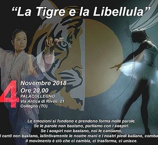 Sabato 24 Novembre 2018 al PalaCollegno: La Tigre e la Libellula