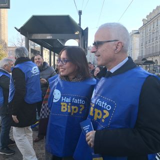 Giovanni Foti e l'assessore Maria Lapietra