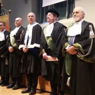 Laurea honoris causa a Kosterlitz, premio Nobel per la Fisica 2016