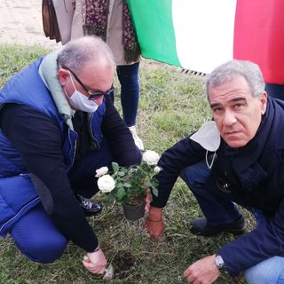 Giardino vittime delle foibe, Liardo–Ballatore (FdI): “Rosa piantumata in memoria di Norma Cossetto, restituita dignità a luogo dimenticato dall'amministrazione” Giardino vittime delle foibe, Liardo–Ballatore (FdI): “Rosa piantumata in memoria di Norma Cossetto, restituita dignità a luogo dimenticato dall'amministrazione”