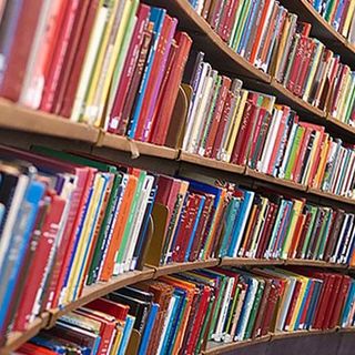 biblioteca - foto d'archivio