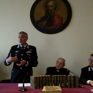 Moncalieri, restituiti al Real Collegio i 15 volumi antichi recuperati dai Carabinieri della Tutela Patrimonio Culturale (FOTO e VIDEO)
