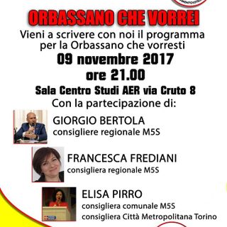 Orbassano, il M5S inizia già a lavorare in vista delle elezioni comunali del 2018