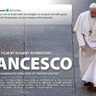 Il documentario su papa Francesco al Cinema Massimo di Torino: lo presenterà il regista Afineevsky