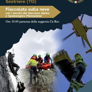 Sabato la fiaccolata del Soccorso Alpino e Speleologico Piemontese a Sestriere