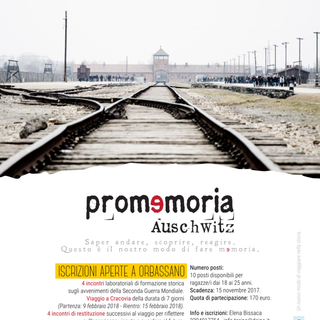 A Orbassano torna &quot;Promemoria_Auschwitz&quot;