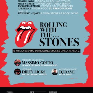 Rolling with the Stones a Borgaro: serata rimandata al 6 aprile