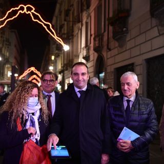 inaugurazione luci d'artista
