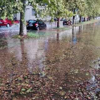 lungo Dora Firenze allagato