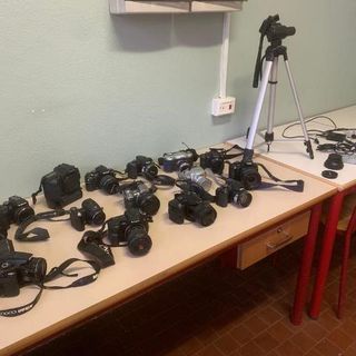 macchine fotografiche sequestrate