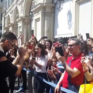 mahmood in centro a torino