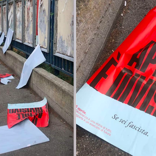 Strappati i manifesti Arci del 25 Aprile: &quot;La festa è divisiva. Se sei fascista&quot;