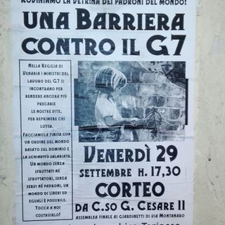 G7, seconda giornata di mobilitazioni contro il vertice a Venaria