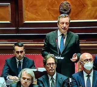 draghi alla camera