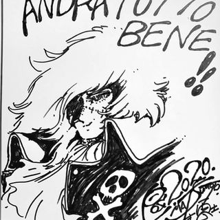 Dal papà di Capitan Harlock un disegno per aiutare le Molinette
