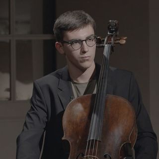 Matteo Fabi al violoncello in concerto nel Monastero della Stella di Saluzzo