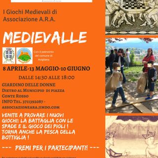 Avigliana, ritorna il 13 maggio e il 10 giugno l'appuntamento con Medievalle