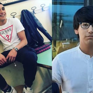 Due ragazzi giovani in fotografia