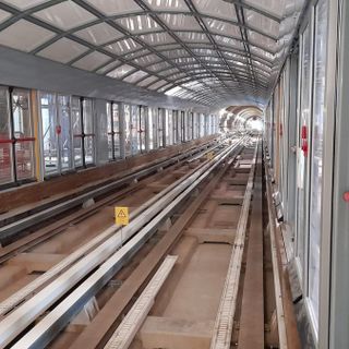 quasi terminato il cantiere per il prolungamento della metro 1