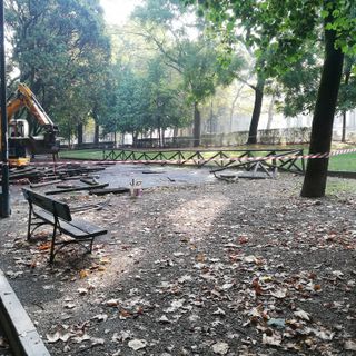 Parco Michelotti: smantellata l'area giochi esterna