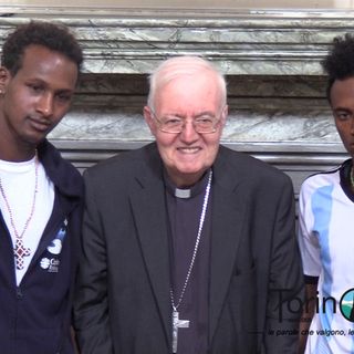 I migranti della Diciotti accolti al Cottolengo: &quot;Impareremo subito l'italiano&quot; [VIDEO]