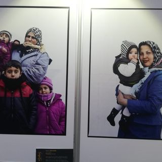 I migranti sulla rotta del Parlamento Europeo: &quot;Exodos&quot; arriva a Bruxelles (FOTO E VIDEO)