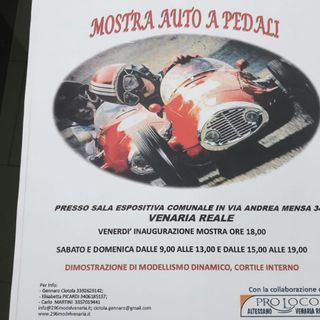 Venaria &quot;a pedali&quot;, fino a domenica una mostra per ritornare bambini [VIDEO]