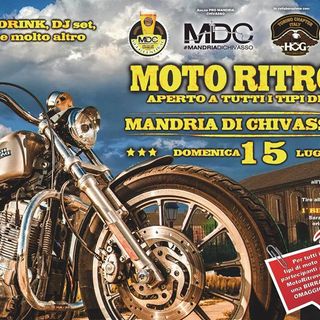 Domenica 15 luglio a Mandria di Chivasso, al via il 1°MDC Motoritrovo