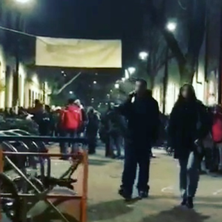 La movida in via Cesare Balbo, dietro il centro sociale Askatasuna
