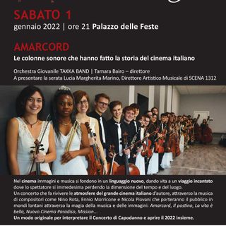 A Bardonecchia, il concerto &quot;Amarcord, le colonne sonore che hanno fatto la storia del cinema&quot;