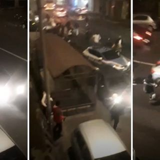 Il Senegal vince la Coppa d'Africa, nei festeggiamenti in Barriera di Milano ne fanno le spese le volanti della Polizia accerchiate, gli agenti scappano [VIDEO]