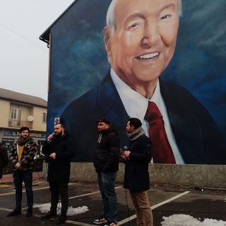 murales dedicato a Piero Angela