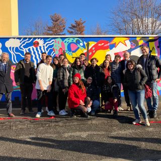 murales nella scuola