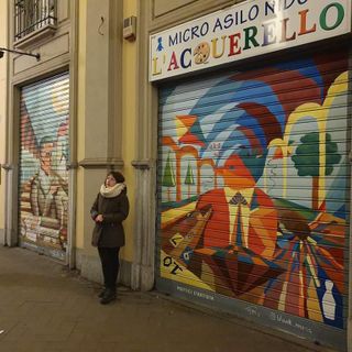 murales in via Sacchi