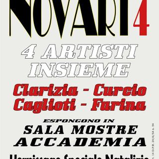 Vernissage di Natale per l'accademia internazionale Santarita