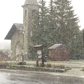 Maltempo e primavera pazza: a Claviere è tornato il &quot;Natale&quot;