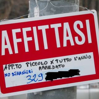 affitti no stranieri - foto d'archivio