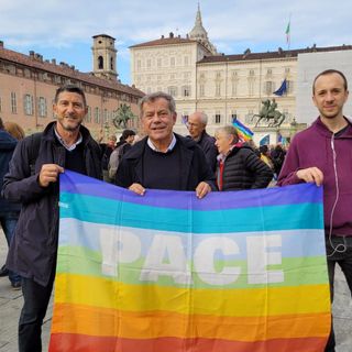 corteo di 'Europe for Peace'