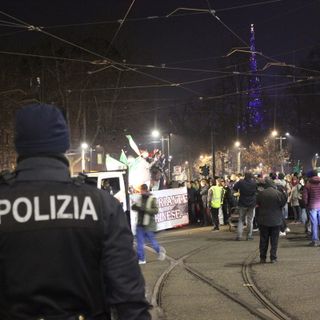 Manifestazione No Green Pass del 18 dicembre a Torino