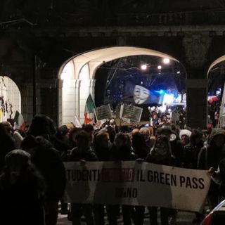 No Green Pass in corteo