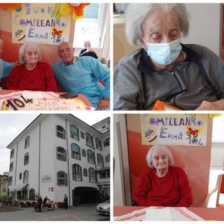 Imperia, 104 candeline per Emma Trasciatti: la nonnina torinese che ha sconfitto il Covid
