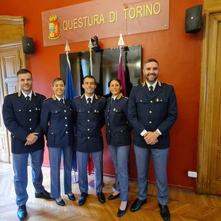 Cinque nuovi funzionari di Polizia assegnati alla Questura di Torino