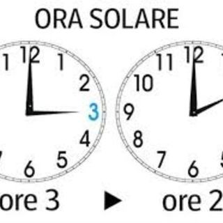 Stanotte torna l’ora solare: ricordiamo di riportare le lancette degli orologi indietro di un'ora